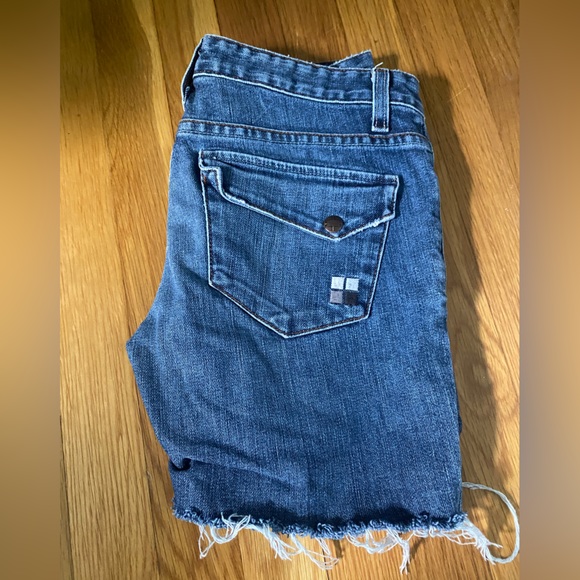 Vintage Salt Works Denim Cut off short- jorts - Picture 3 of 4